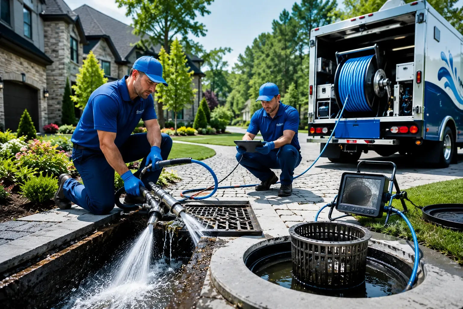 Local outdoor drain cleaning professionals in Delta, OH